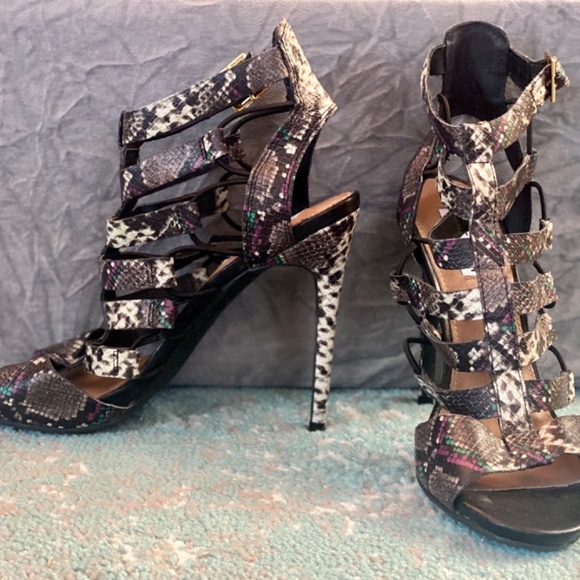 Steve Madden snake print‎ sandal - Picture 4 of 4